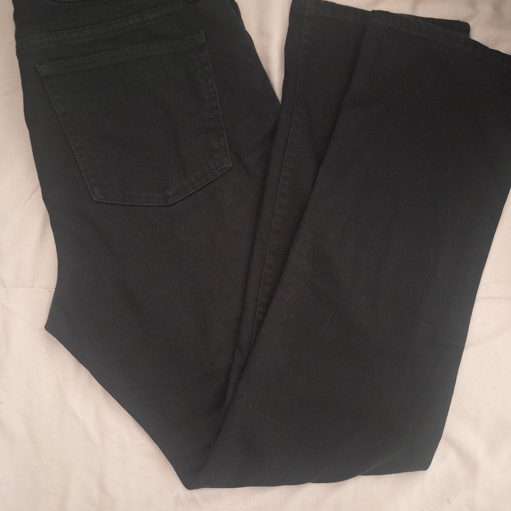 Ralph Lauren Women's Black Straight Leg Jeans Size 12